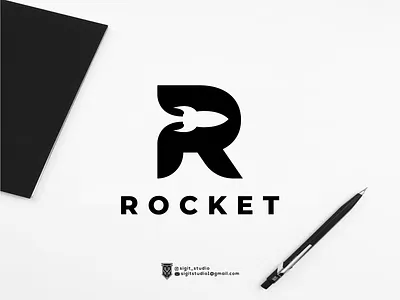 letter R + ROCKET monogram logo concept app logo beauty logologo ideas brand branding design graphic design icon illustration lettering logo logo design logo inspiration logos luxury logo monogram typography united states vector