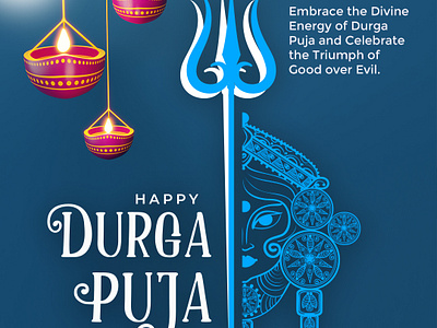 Happy Durga Puja durgamaa festival post puja