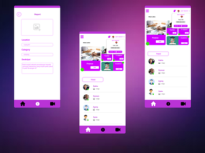 Chat Design page. branding ui