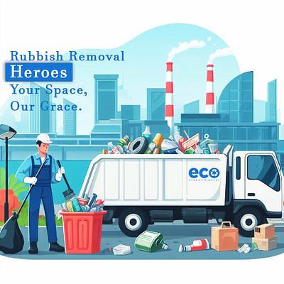 Rubbish Removal Awareness 4 graphic design photoshop