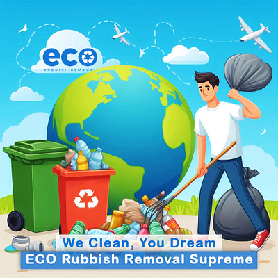 Rubbish Removal Awareness 3 graphic design photoshop