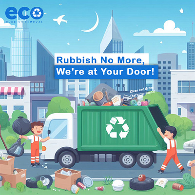 Rubbish Removal Awareness 1 graphic design photoshop