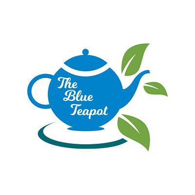 Tea shop logo branding graphic design logo ui