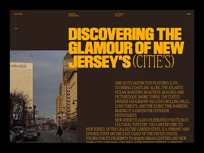 TypoMonday Week N° 42 - 03 design editorial font interaction interface layout minimalistic retro typo typography typomonday ui webdesign