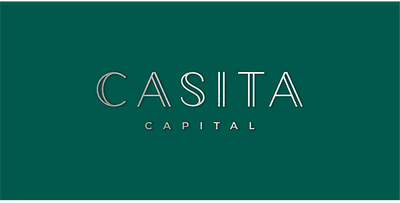 Casita logo brandmark c logo capital capital logo casita double line green growth logo silver thick thin typographic logo typography wealth wealth logo word mark