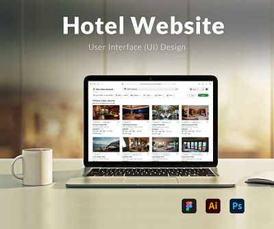 Hotel Website UI Design figma hotel website ui design ui ux