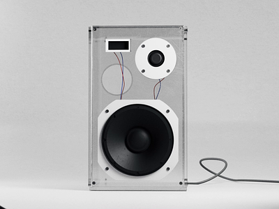 3d Labs: Speaker 3d animation concept creative design motion motion graphics music speaker typography