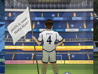 Photocall Bosco´s Birthday, Real Madrid 22-23 , By Marcos Segan. adobe illustrator arigateau design digital digital illustration illustration madrid marcossegan photocall photoshop real madrid skecth