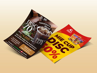 Flyer Promo on Swimming Pool GAC ads branding coffe design discount flyer graphic design leaflet logo miecup noodle pamflet pool promo super