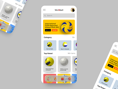 Ball Purchasing App UI Design app design behance figma figma design graphic design product design ui ui designer uiux user experience user interface ux uxui