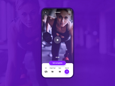 135 Fitness branding ui ux