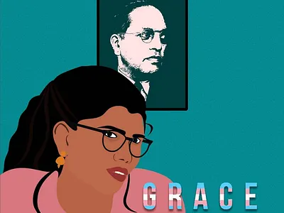 Grace- a short documentary dalit design digitalart documentary poster illustration illustrator india photoshop poster trans vector art