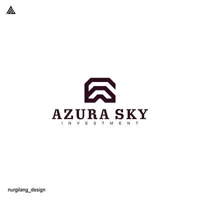 AZURA SKY INVESTMENT app branding design graphic design illustration logo typography ux vector