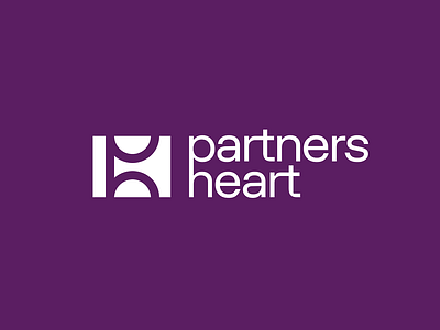 Partners Heart Logo Design Concept 3d branding graphic design logo ui