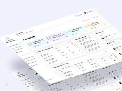 Management Dashboard blue clean dashboard dashboard design dashboard ui design document dashboard document management management dashboard managemnet modern dashboard modern design recomendation sales dashboard ui ui design uiux ux design website design white