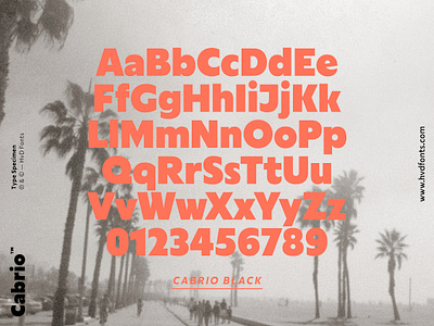 Cabrio — Type Family font fontdesign fonts hvd sans sanserif typedesign typeface typography