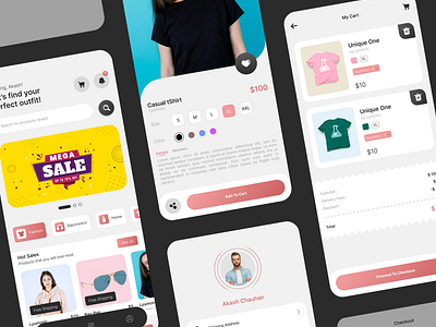 Lyumonic - eCommerce App Template androidui ecommerceapp ecommerceappdesign figma figmadesigns graphicdesign trendingappdesigns trendingdesigns trendingecommercedesigns ui uniquedesign yashpalbhartidesigns