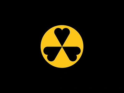 Toxic Love logo love radiation