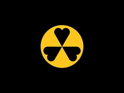 Toxic Love logo love radiation