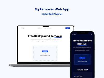 Background Remover - Website background remove app daily ui daily ui challenge dailyui homepage design illustration landing page ui ui design ui ux web app web design webdesign website website design website ui websites