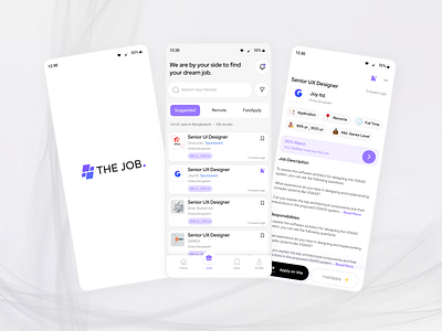 Jobs App designs, themes, templates and downloadable graphic elements on  Dribbble