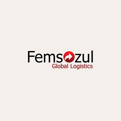 Femsozul Logistics Logo Design branding graphic design logo