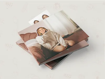 LOUANE ALBUM DESIGN album album design album layout desgin graphic design layout layout design music album music design