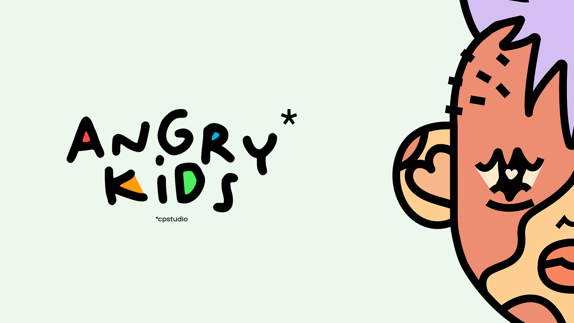 ANGRY KIDS PROJECT 2d illustrations angry kids animation branding design design project flat illustrations graphic design illustration illustrator project shop token