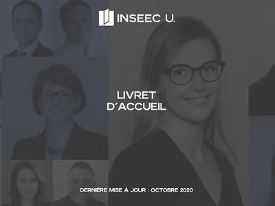 INSEEC U UNBOARDING LAYOUT adobe indesign design graphic design indesign layout layout design school design school layout