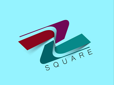 This is a logo square. branding graphic design ui