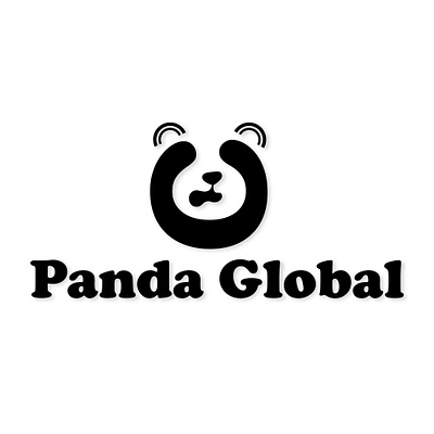 Panda Bear - Panda Global graphic design logo