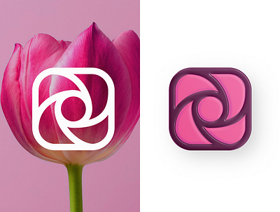 Flora abstract logo branding flower flower logo logo startup logo