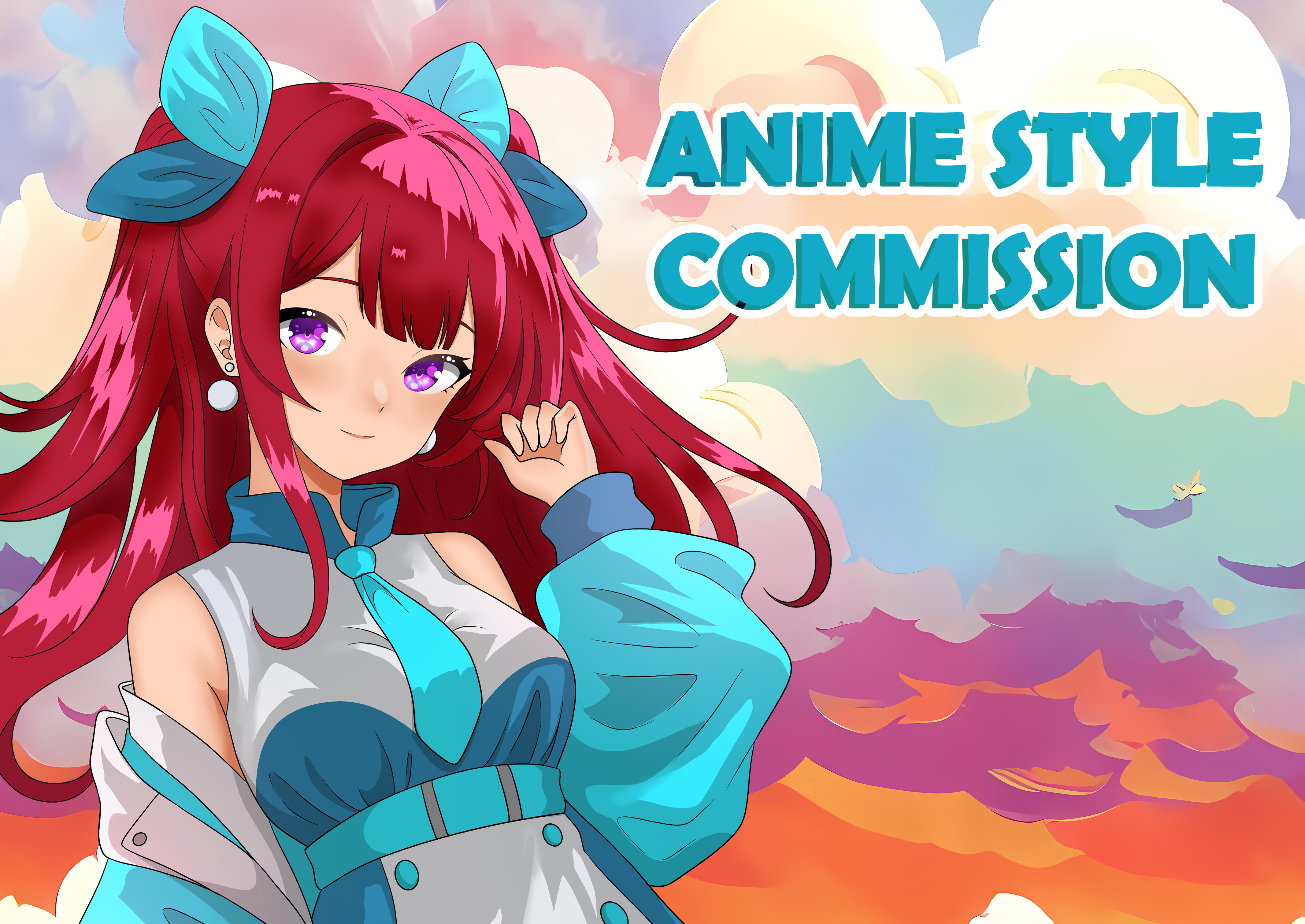Custom Anime / Fanart Style High Quality ! Art Commission