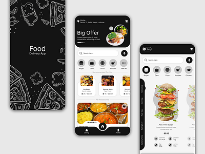 Tezz - Food Delivery App adobexd androiddesigns branding cleanui ecommerceapp figma fooddeliveryapp foodorderingapp graphicdesign trending trendingappdesign ui yashpalbhartidesigns