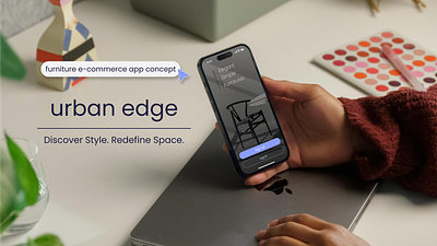 Furniture E-Commerce App | UI/UX Design concept ecommerce mobileapp ui ux