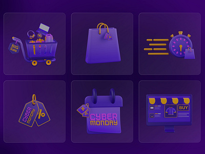 Cyber Monday 3D Icon 3d 3d icon black friday 3d icon calendar cinema 4d cyber monday cyber monday 3d icon cyber monday 3d illustration cyber monday cart cyber monday illustration e commrce finance graphic design icon illustration online store shopping shopping bag shopping cart ui
