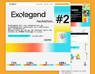 Hackathon competition - Web Design mobile ui ux web design