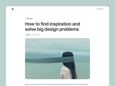 Blog post — Clonify article blog blog post clean design figma ui ui kit ux web web design