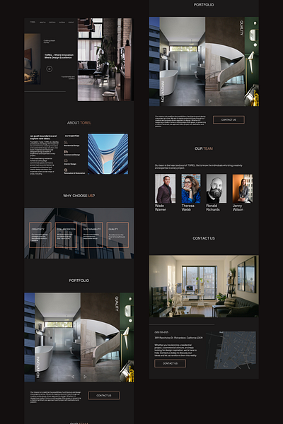 TOREL-Where Innovation Meets Design Excellence branding design ui web design