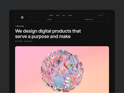 Blog post — Clonify article blog blog post clean design figma ui ui kit ux web web design