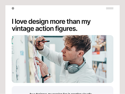 About page — Clonify about about me about us clean design figma ui ui kit ux web web design