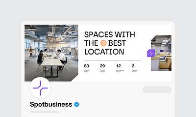 Spotbusiness - identity & website for a coworking place branding design graphic design illustration logo media design typography ui ux vector
