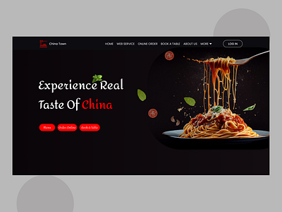 Food Website Design branding figma food website design hero section uiux design website design