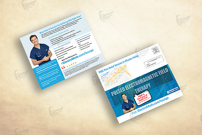 Free Pain Relief EDDM Postcard Design eddm post card design eddm postcard eddm postcard design post card post card design postcard postcard design