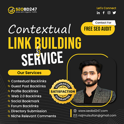 Boost Your Website's Authority with Contextual SEO Backlinks backlink create backlinks banner design competitor analysis competitor research contextual backlinks google analytics graphics design high authority backlinks high da backlinks keyword research link building link building service link building tips najmul hasan on page seo post banner seo seobd247 technical seo