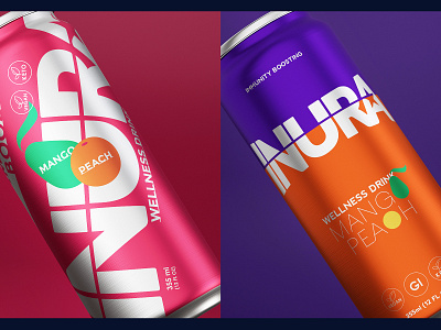 Soft drink can design 3d beer branding can design design drink energy drink food and drink graphic design identity illustration label logo logotype non alcohol packaging peach soft drink tea drink vector