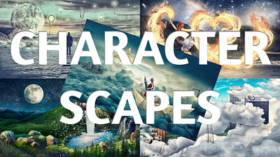 My Artscapes: Characterscapes: showcase you or your busin artisticgiftidea brandingart marketingart brandingart missionstatementvisualization