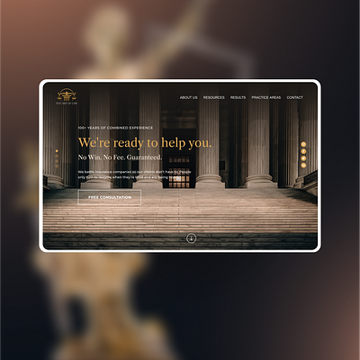 The Art of Law app branding design illustration law logo minimal ui ux web website