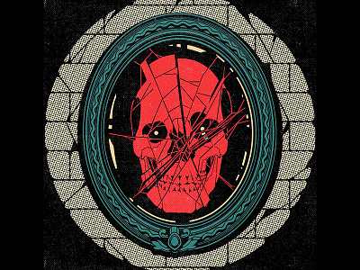腐った aesthetic cartoon character design graphic design halloween illustration old retro skull vector vintage