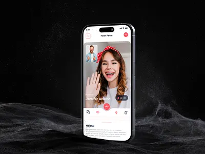 Online Meeting - Mobile App app app design call design meeting meetup messenger mobile mobile app online meeting online meeting mobile app ui ux video call zoom